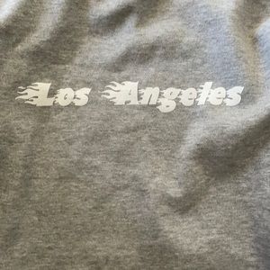 Los Angeles crop top